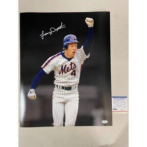 Lenny Dykstra signed autographed New York Mets 16x20 photo PSA/DNA